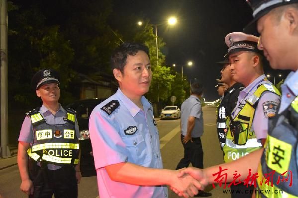 阆中市副市长、公安局长祝隆平督导市公安局“夏安-Ⅱ”清查工作